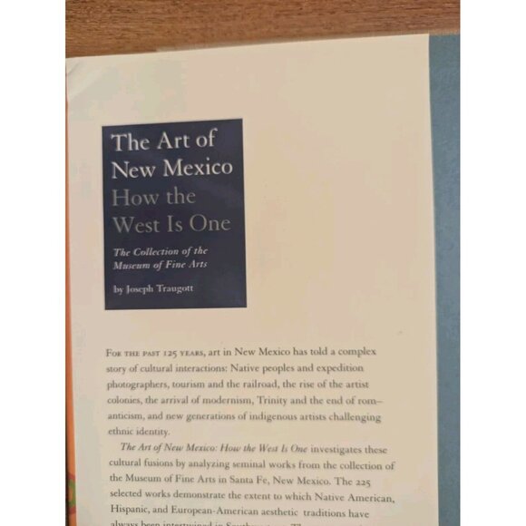 Art of New Mexico: How the West Is One Collection Museum Fine Arts Santa Fe EUC - Picture 15 of 16